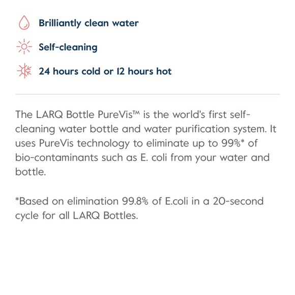 LARQ Bottle PureVis - Picture 8 of 9